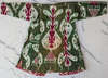 AN IKAT ROBE, UZBEKISTAN, EARLY 20TH CENTURY