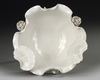 A CHINESE DEHUA 'LOTUS' BOWL, QING DYNASTY (1644-1911)
