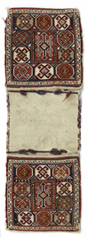 ANTIQUE SHAHSEVAN SUMAK BAG, CENTRAL TRANSCAUCASIA, CIRCA 1900
