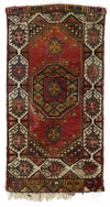 A KONYA KARAPINAR YASTIK CARPET, CIRCA 1900