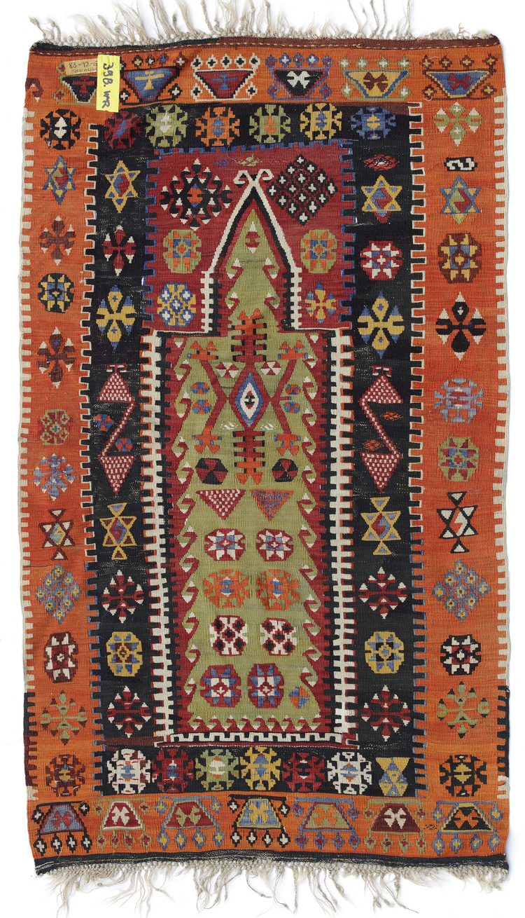 A KILIM SIVAS ZARA PRAYER RUG, CENTRAL ANATOLIA, 19TH CENTURY
