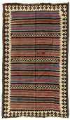 SHAHSAVAN STRIPE KILIM, NOTHWEST PERSIA, 19TH CENTURY