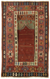 A FINE KONYA PRAYER KILIM RUG, MID 19TH CENTURY