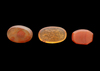 THREE PERSIAN AGATE SEALS, QAJAR PERIOD,18TH-19TH CENTURY