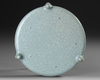 A CHINESE THREE LEGGED RU WARE WASHER, QING DYNASTY (1644–1911)