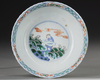 A CHINESE ENAMELED BOWL, 19TH CENTURY