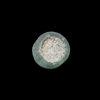 AN EARLY ISLAMIC GLASS WEIGHT OF HALF DIRHAM