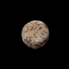 AN EARLY ISLAMIC GLASS WEIGHT OF HALF DIRHAM