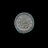 AN EARLY ISLAMIC  GLASS WEIGHT OF DIRHAM