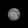 AN EARLY ISLAMIC GLASS WEIGHT OF HALF DIRHAM