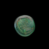 AN EARLY ISLAMIC GLASS WEIGHT OF DOUBLE DIRHAM