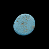 AN EARLY ISLAMIC GLASS WEIGHT OF QUARTER DINAR