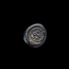 AN EARLY ISLAMIC GLASS WEIGHT OF QUARTER DINAR