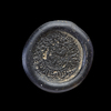 AN EARLY ISLAMIC GLASS WEIGHT OF DOUBLE DIRHAM