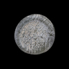 AN EARLY ISLAMIC GLASS WEIGHT OF DOUBLE DIRHAM, 10TH-11TH CENTURY