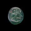 A ROMAN GLASS SEAL, 6TH-7TH CENTURY