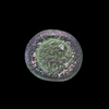 AN EARLY ISLAMIC GLASS WEIGHT OF HALF DIRHAM, 10TH-11TH CENTURY