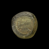 AN EARLY ISLAMIC GLASS WEIGHT OF DOUBLE DIRHAM, 10TH-11TH CENTURY