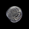 AN EARLY ISLAMIC GLASS WEIGHT OF DOUBLE DIRHAM, 10TH-11TH CENTURY