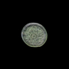 AN EARLY ISLAMIC GLASS WEIGHT OF QUARTER DIRHAM,10TH-11TH CENTURY
