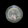 AN EARLY ISLAMIC GLASS WEIGHT OF DOUBLE DIRHAM