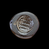 AN EARLY ISLAMIC GLASS WEIGHT OF DOUBLE DIRHAM, 10TH-11TH CENTURY