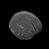 AN EARLY ISLAMIC GLASS WEIGHT OF DOUBLE DIRHAM, 10TH-11TH CENTURY