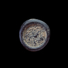 AN EARLY ISLAMIC GLASS WEIGHT OF DIRHAM, 10TH-11TH CENTURY