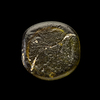 AN EARLY ISLAMIC GLASS WEIGHT OF DINAR, 10TH-11TH CENTURY
