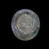 AN EARLY ISLAMIC GLASS WEIGHT OF DOUBLE DIRHAM, 10TH-11TH CENTURY