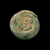 AN EARLY ISLAMIC GLASS WEIGHT OF DOUBLE DIRHAM, 10TH-11TH CENTURY