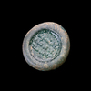 AN EARLY ISLAMIC GLASS WEIGHT OF DIRHAM,10TH-11TH CENTURY