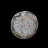 AN EARLY ISLAMIC GLASS WEIGHT OF DOUBLE DIRHAM, 10TH-11TH CENTURY