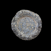 AN EARLY ISLAMIC GLASS WEIGHT OF DOUBLE DIRHAM, 10TH-11TH CENTURY
