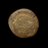 AN EARLY ISLAMIC GLASS WEIGHT OF DOUBLE DIRHAM, 10TH-11TH CENTURY