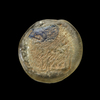 AN EARLY ISLAMIC GLASS WEIGHT OF DIRHAM,10TH-11TH CENTURY