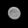 AN EARLY ISLAMIC GLASS WEIGHT OF HALF DIRHAM