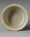 A CHINESE GU-TYPE CRACKLE GLAZED STEMCUP, QING DYNASTY (1644-1911)