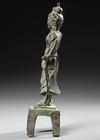 A CHINESE BRONZE FIGURE OF GUANYIN, 17TH CENTURY