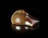 A BANDED AGATE DUCK WEIGHT, BABYLONIAN 2ND MILLENIUM BC