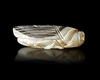 A ROMAN CICADA IN BANDED AGATE, 1ST CENTURY AD