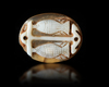 AN AGATE CAMEO WITH AN ANCHOR AND TWO FISH, 4TH CENTURY AD OR LATER
