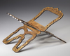 A GILT BRONZE QURAN STAND, INDIA, 19TH CENTURY
