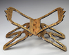 A GILT BRONZE QURAN STAND, INDIA, 19TH CENTURY