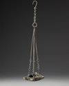 A BYZANTINE BRONZE HANGING LAMP, 6TH-7TH CENTURY AD