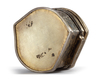 AN OTTOMAN JADE AND GEM-SET SILVER PLATED CASKET, 16TH CENTURY