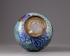 A large Chinese cloisonné vase