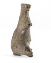 A BRONZE BALSAMARIUM IN THE SHAPE OF AN ANIMAL SKIN, ROMAN 1ST CENTURY AD