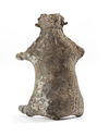 A BRONZE BALSAMARIUM IN THE SHAPE OF AN ANIMAL SKIN, ROMAN 1ST CENTURY AD