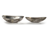 TWO OVAL SILVER BOWLS, SASSANIAN 4TH-5TH CENTURY AD